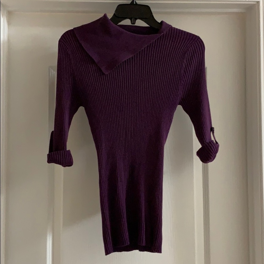 Purple Sweater